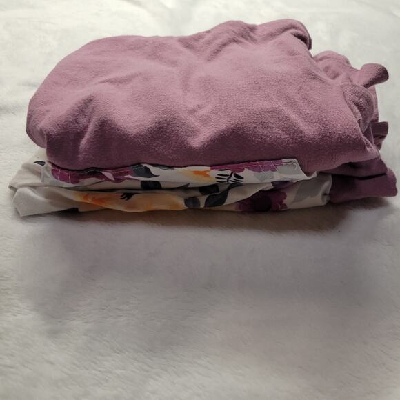 Sweater Pants Baby Girls 2T Toddler Hoodie Floral Purple Fall 2PC - Picture 12 of 12